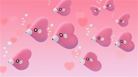 Pokemon Go 情人節 愛心魚