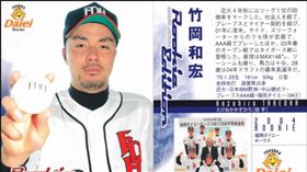 竹岡和宏球員卡（圖／翻攝自日本雅虎）