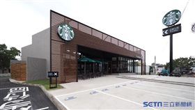 星巴克台東中華門市,車道型門市。（圖／統一星巴克提供）
