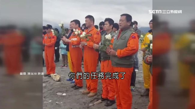 捨過年出海打撈黑鷹　海調船挺進蘭嶼