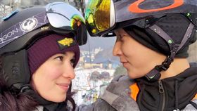 韓庚,盧靖姍,放閃,情人節,圖／翻攝自韓庚微博