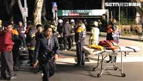 台大,體育館,沼氣,燃燒　圖／翻攝畫面