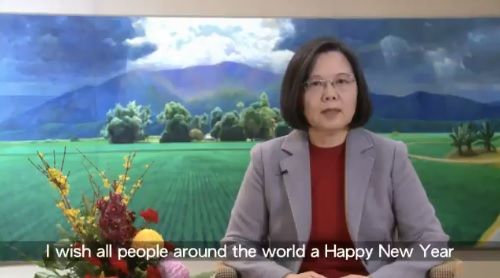 蔡英文向世界拜年　竟被陸網友酸到爆