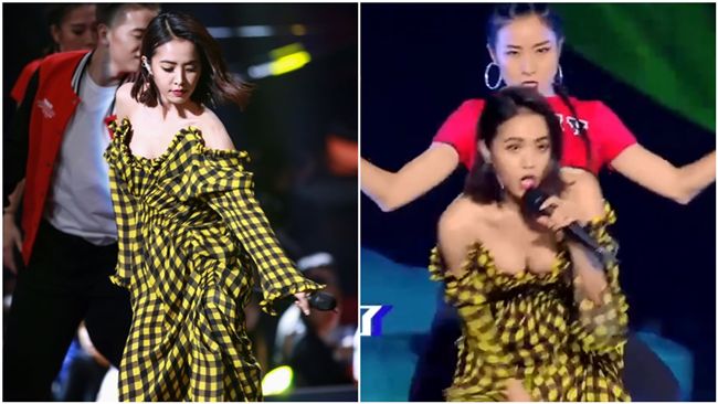 邪惡視角！一眼瞬間看見蔡依林嫩乳