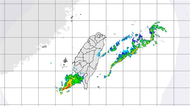 記得攜帶雨具！南部下午有短暫降雨