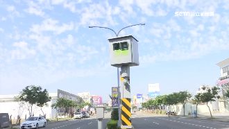 測速器瞎了！保全不滿被拍噴漆洩憤