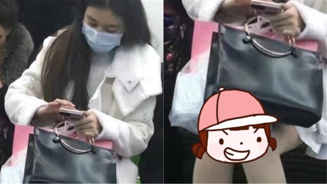 潔白正妹「這一包」！讓網友好興奮
