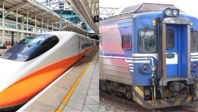 台鐵,高鐵,運輸業,餐飲業,精實,PTT,批踢踢　合成圖／資料照、高鐵提供