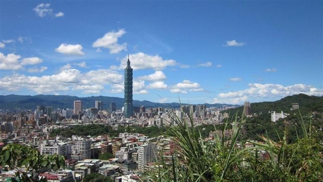 福州山公園走春　可看到台北101