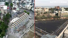 花蓮,地震,統帥,飯店,倒塌，空拍圖