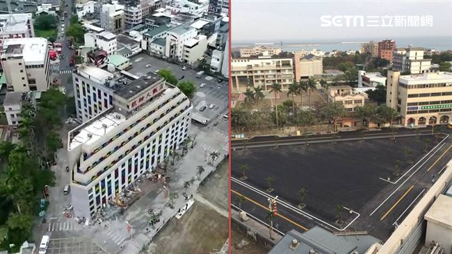 統帥飯店遭夷平綠化　民眾紛拍照留念