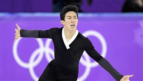 ▲美國花式滑冰好手陳巍。（圖／美聯社／達志影像）