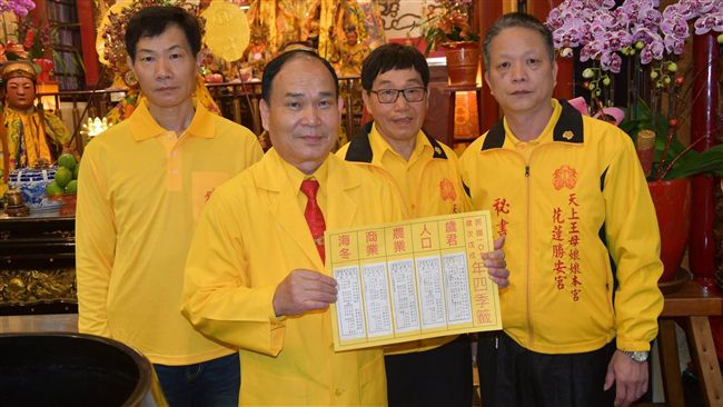 震後求安穩　花蓮勝安宮國運籤還不錯