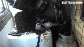 早餐,氣爆,瓦斯爐,鬆脫,灼傷,送醫,新竹