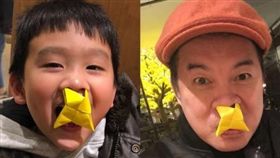 康康。（圖／翻攝自康康　康晉榮微博）