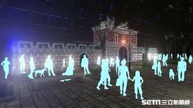 西門城垛,台北燈節許願牆。（圖／北市觀傳局提供）