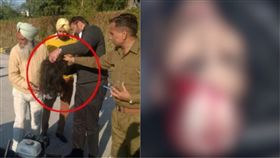 卡丁車,遊樂園,意外,頭髮,頭皮,Puneet Kaur,印度,Amardeep Singh　圖／翻攝自YouTube https://goo.gl/7apDZk