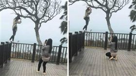 網美,拍照,亡美,觀景台,圍欄
（圖／翻攝自爆廢公社）