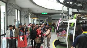 春節天氣佳　貓纜人潮估破10萬