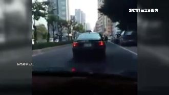 怒前車急煞飆國罵　發文討拍反被打臉