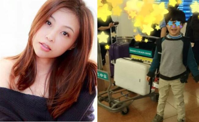 7歲兒自己搭飛機！女星自責粗心釀錯