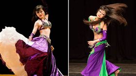 52歲的林明惠是一名清潔工，10年前因緣際會加入肚皮舞班，她為了賺錢學舞兼職多份工作，也不畏懼旁人眼光到公園、辦公大樓的玻璃前練習，只為了節省練舞場地費。去年林明惠前往韓國參加比賽，獲得個人組肚皮舞冠軍，成為台灣最年長的冠軍舞者。截至目前，她在國內已拿到12座冠軍，相當厲害。（圖／翻攝自林明惠臉書）