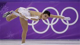 ▲美國花式滑冰選手陳楷雯。（圖／美聯社／達志影像）