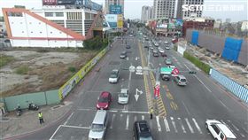 台南,交通大隊,空拍機,交控中心,春節,車流,台南市政府(圖/翻攝畫面)