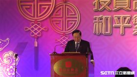 海基會董事長田弘茂。（記者盧素梅攝）