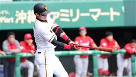 陽岱鋼春訓熱身賽。（圖／翻攝自推特）