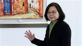 民進黨主席蔡英文主持中執會（1）民進黨10日在中央黨部舉行中執會，兼任民進黨主席的總統蔡英文（圖）出席主持會議。中央社記者鄭傑文攝　107年1月10日