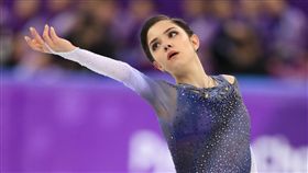 ▲俄羅斯花式滑冰奪牌大熱門Evgenia Medvedeva。（圖／美聯社／達志影像）