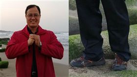 踩踏石門保育區綠石槽　基隆市議員竟嗆：那是沙地！
圖／翻攝自楊石城臉書