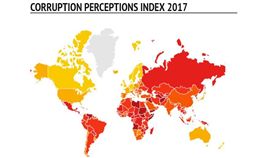 透明組織公布2017年清廉度排名　台灣名次上升居29名
圖／翻攝自國際透明組織官網