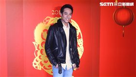 凱渥開工團拜好喜氣  莊凱勛笑問陳庭妮怎穿龍袍現身[20180222台北訊] 