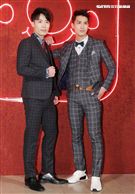 17 Media才藝型男亞倫、典佑。（記者邱榮吉/攝影）