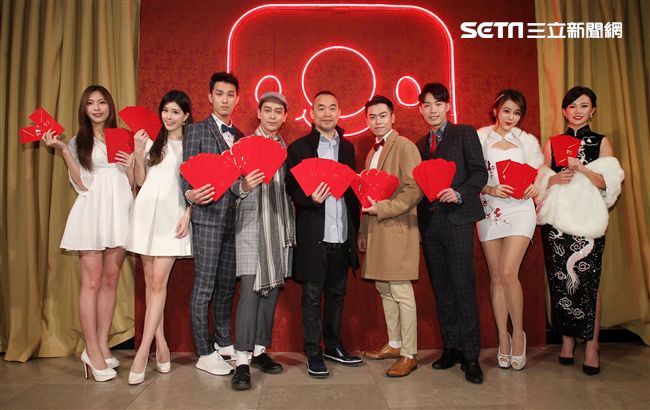 17 Media創辦人黃立成舉辦年度風雲春酒宴，主播都出席。（記者邱榮吉/攝影）