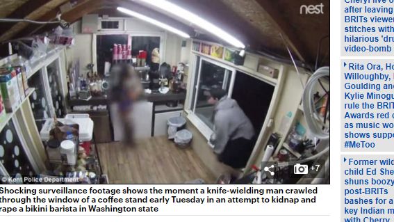穿比基尼太惹火　女店員險遭男客擄走