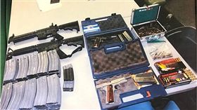 校園槍擊,加州,警衛,學生,美國　圖／翻攝自KTLA