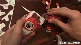 台北燈節「幸福GoGo」狗年小提燈。（圖／記者簡佑庭攝）