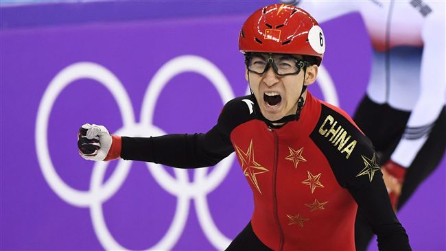 男子競速滑冰　武大靖為中國突破0金