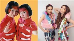 中國娃娃，貝兒跟娃娃。(合成圖/翻攝自臉書)