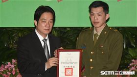 行政院長賴清德出席安居專案緝毒頒獎典禮。 圖／記者林敬旻攝