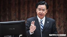 立法院審查總統府預算，總統府秘書長吳釗燮備詢。 圖／記者林敬旻攝