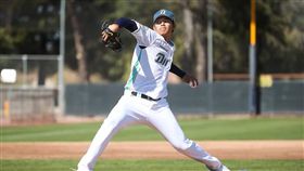 ▲王維中春訓首次實戰登板獲得NC恐龍教練團好評。（圖／取自NC恐龍粉絲團）