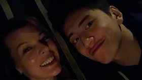 蜜拉喬娃維琪 王大陸/翻攝自IG