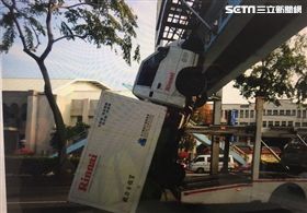 貨車,一柱擎天,拖車,纜繩