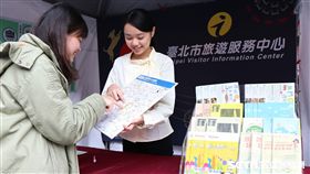 台北燈節行動旅服站。（圖／北市觀傳局提供）