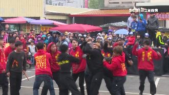 龍尾互鉤糾紛　苗栗「火旁龍」爆群架