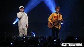 鼓鼓巡迴演唱會安可場台北開唱,廷廷助陣同台飆唱